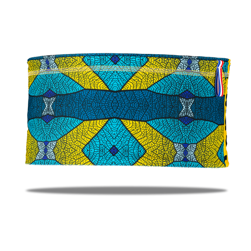 Ceinture de Running Sammie® V3 de face, motif africa