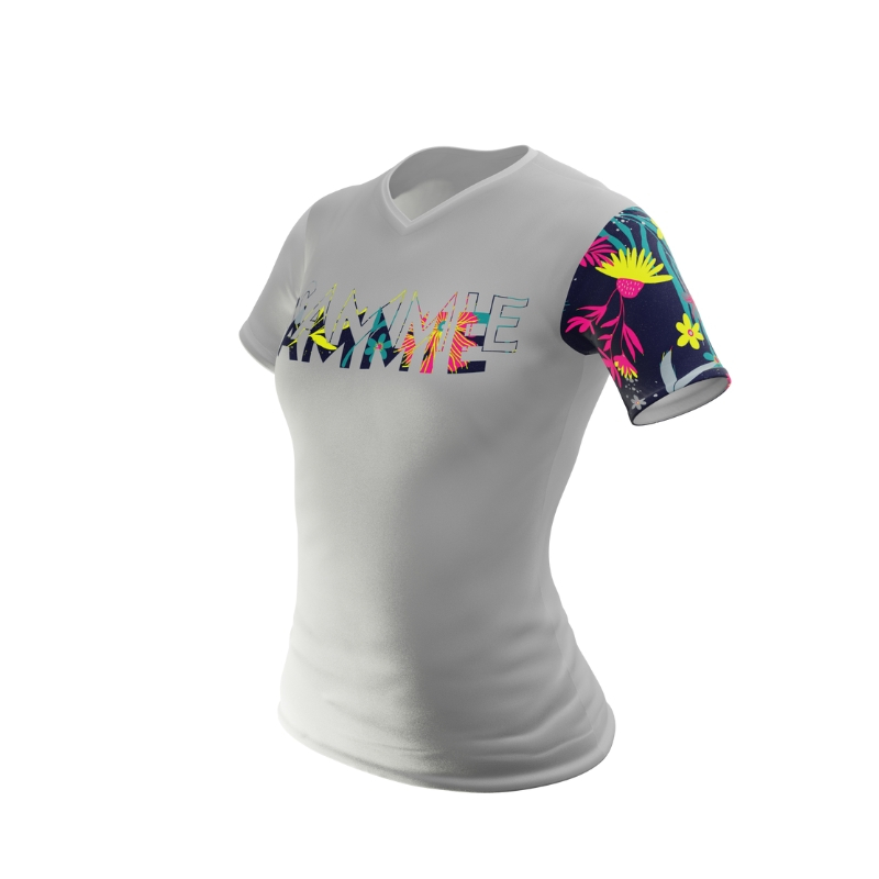 T-Shirt Sport Femme Grande Taille Long Tee-Shirt Femme